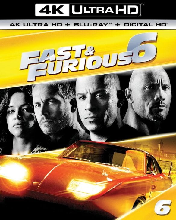 Fast & Furious 6 (4K Ultra HD + Blu-ray + Digital HD)