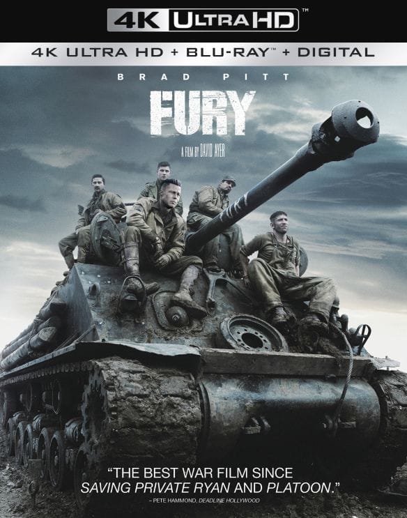 Fury (4K Ultra HD + Blu-ray + Digital)