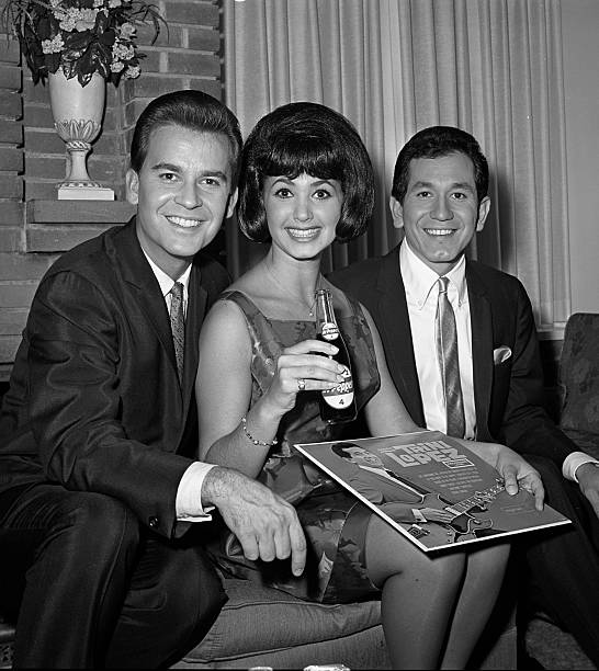 Dick Clark, Donna Loren, Trini Lopez