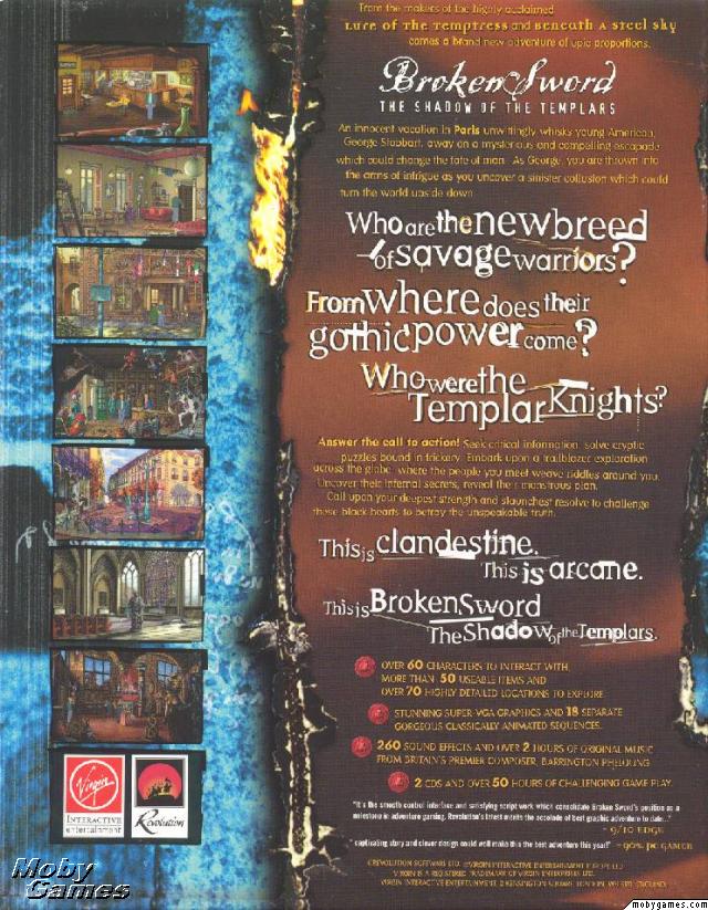 Broken Sword: The Shadow of the Templars 