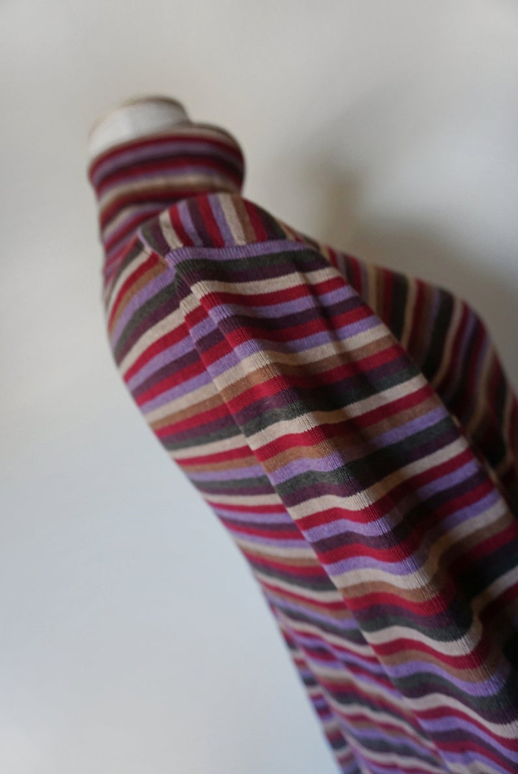 90s Striped Jumper with Roll-Neck  Eddie Bauer Sweater