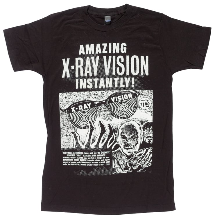 X-RAY VISION T SHIRT - Sourpuss Clothing