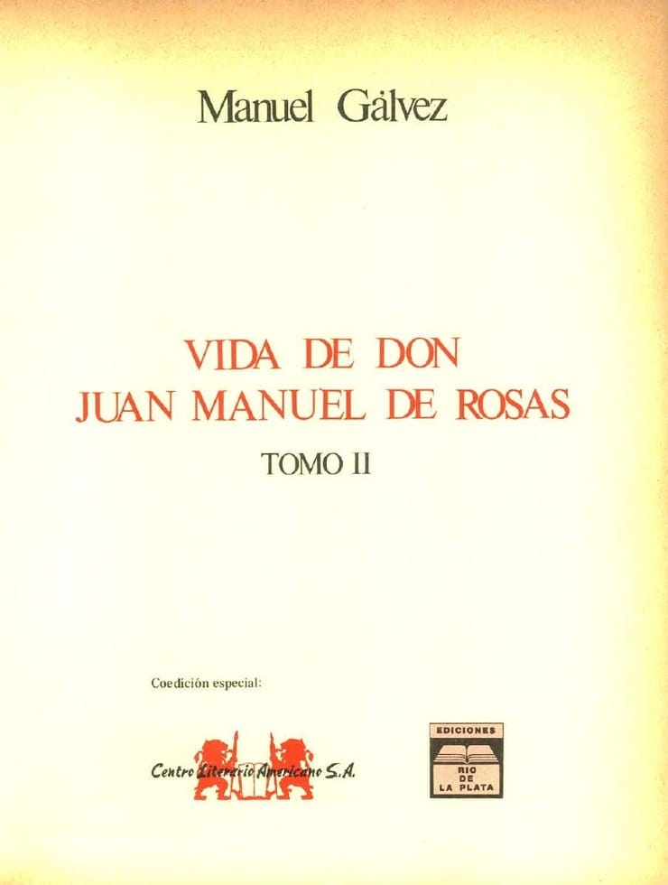 Vida De Don Juan Manuel De Rosas I-III