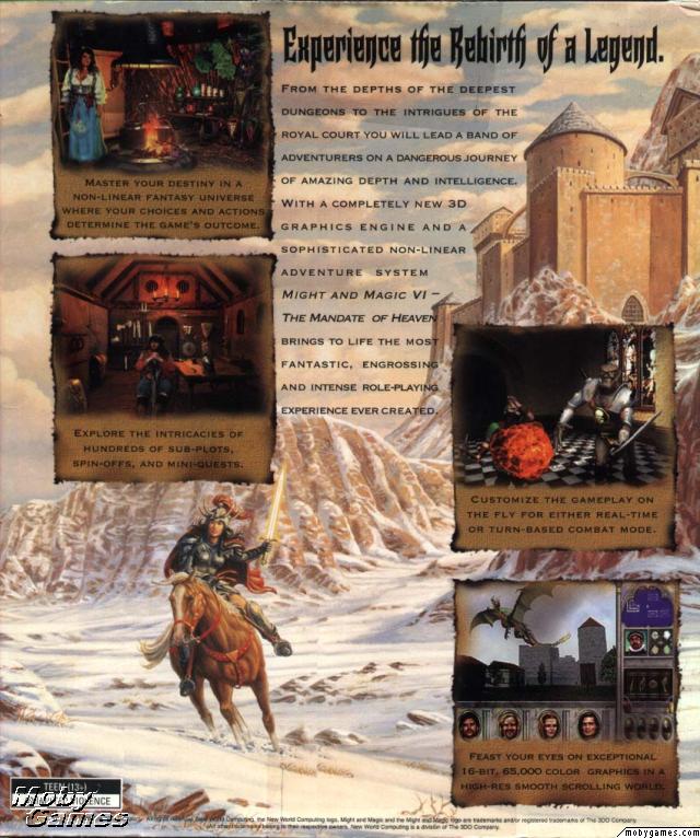 Might and Magic VI: The Mandate of Heaven
