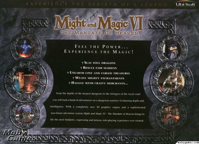 Might and Magic VI: The Mandate of Heaven