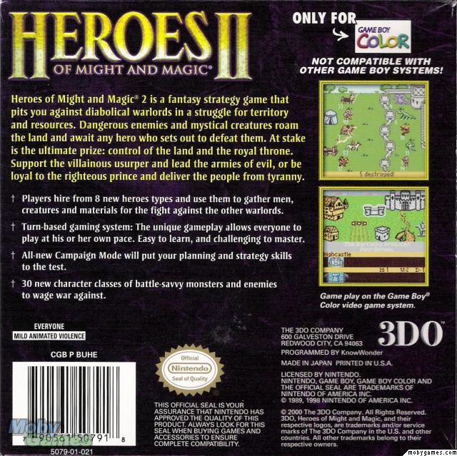 Heroes of Might and Magic II