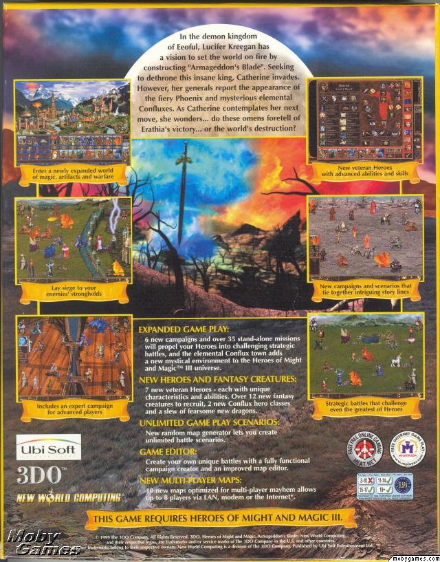 Heroes of Might and Magic III: Armageddon's Blade (Expansion)