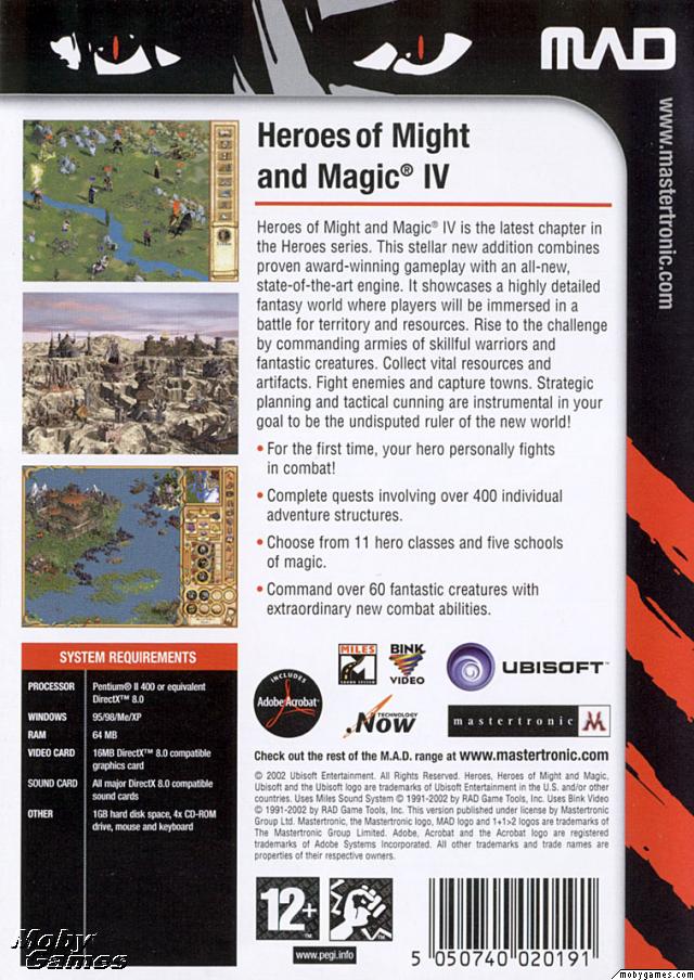 Heroes of Might and Magic IV