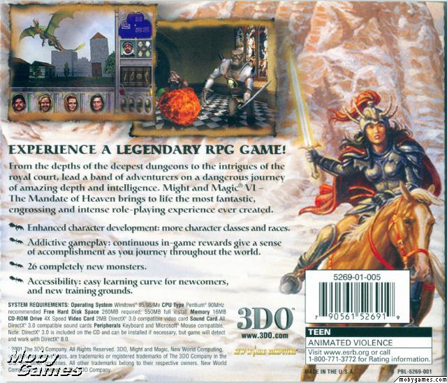 Might and Magic VI: The Mandate of Heaven