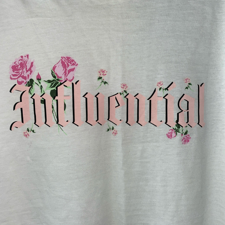 RESERVED H&M influential pink crop top 