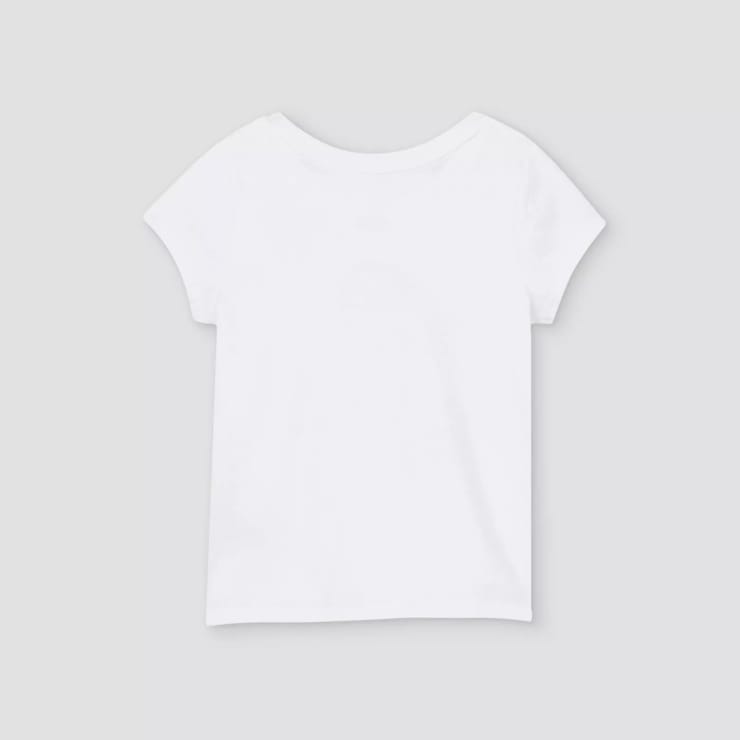 Toddler Girls' Hopscotch Short Sleeve Graphic T-Shirt - Cat & Jack™ White