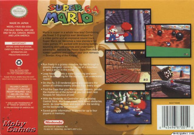 Super Mario 64 Super Mario 64