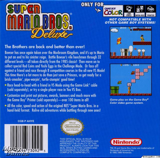 Super Mario Bros. Deluxe