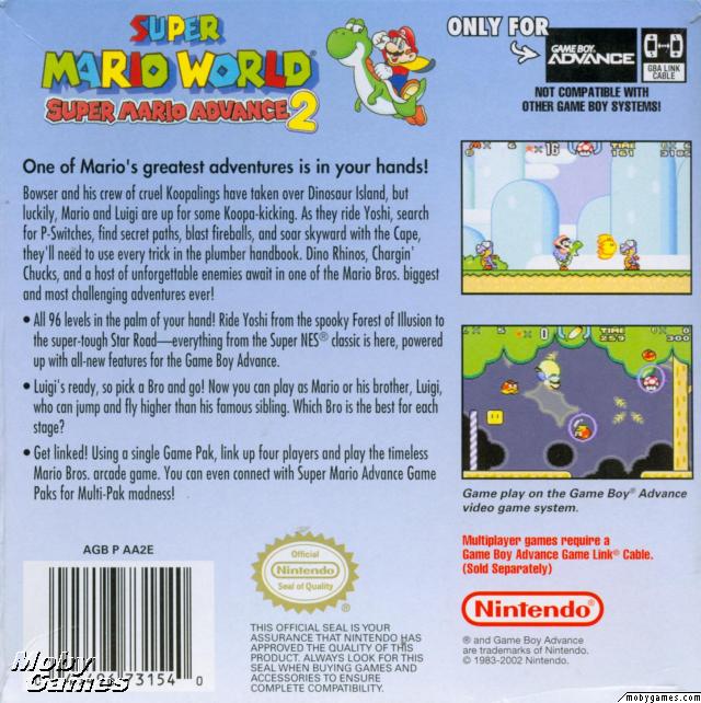 Super Mario World: Super Mario Advance 2