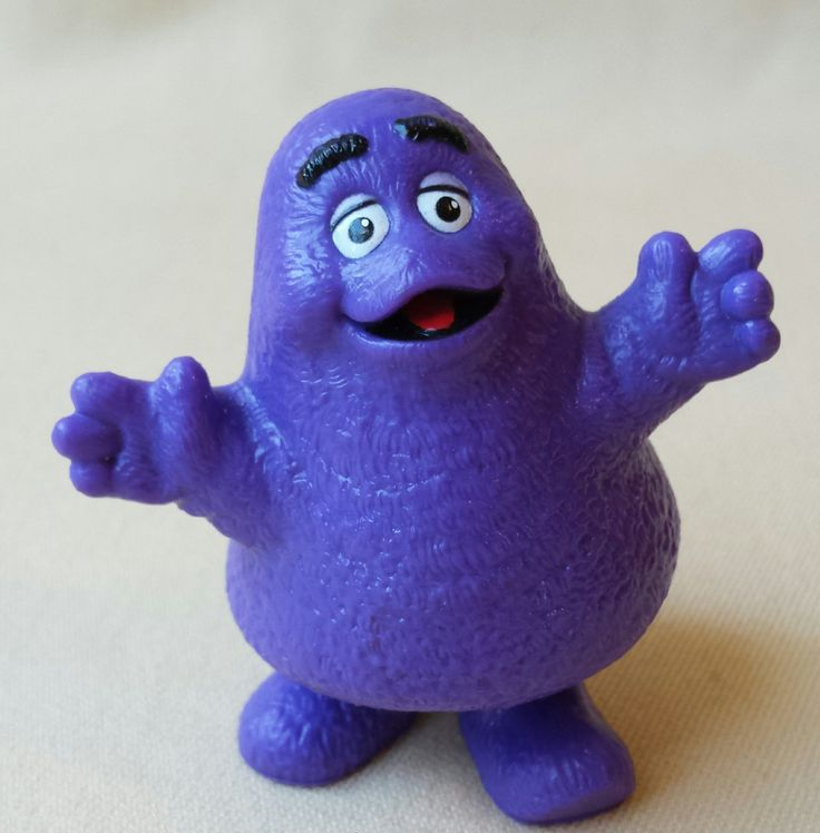 1980s McDonald's Grimace Toy