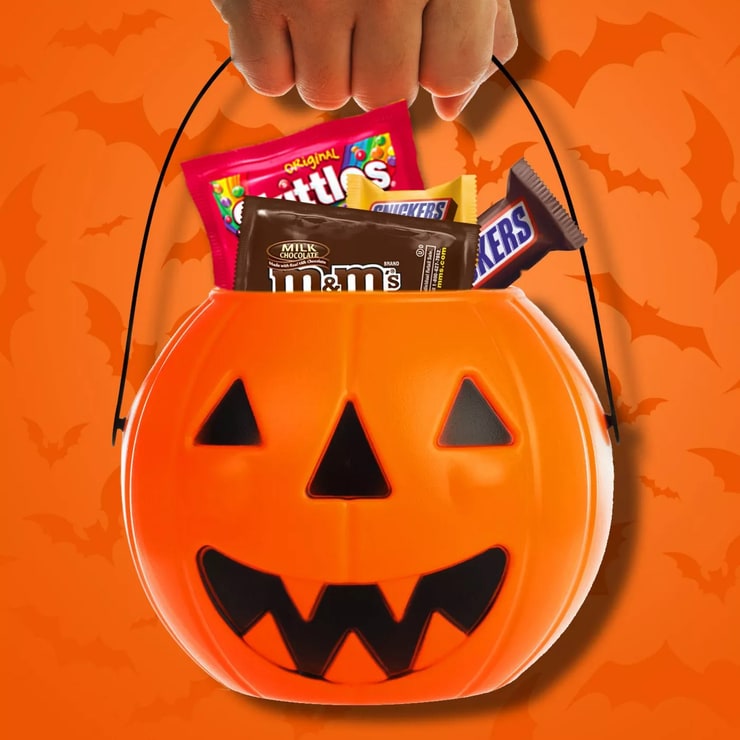 M&M's, Skittles, Snickers Halloween Fun Size Candy Variety Pack - 34.95oz/75ct