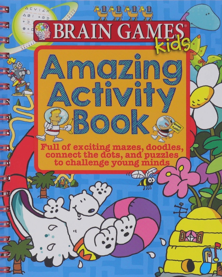 Brain Games, Kids: Amazing Activity Books