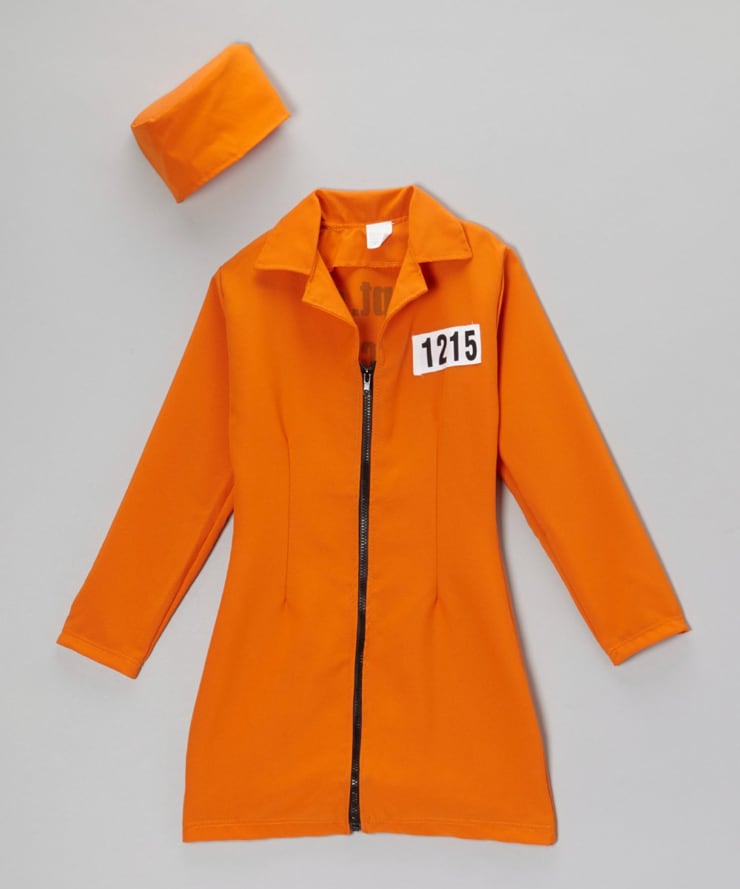 RG Costumes Orange Not Guilty Convict Dress-Up Set