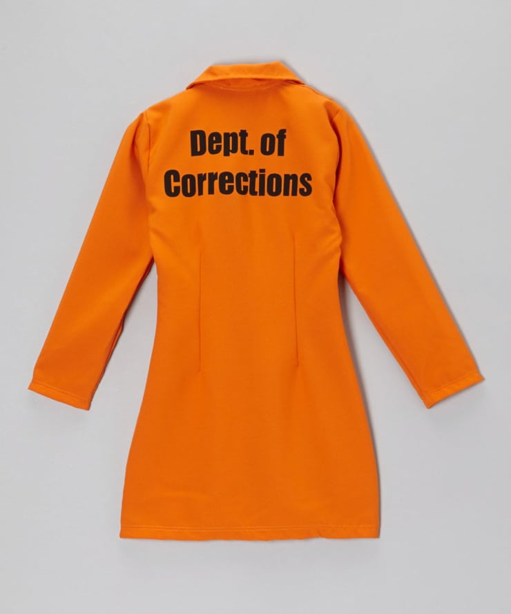 RG Costumes Orange Not Guilty Convict Dress-Up Set