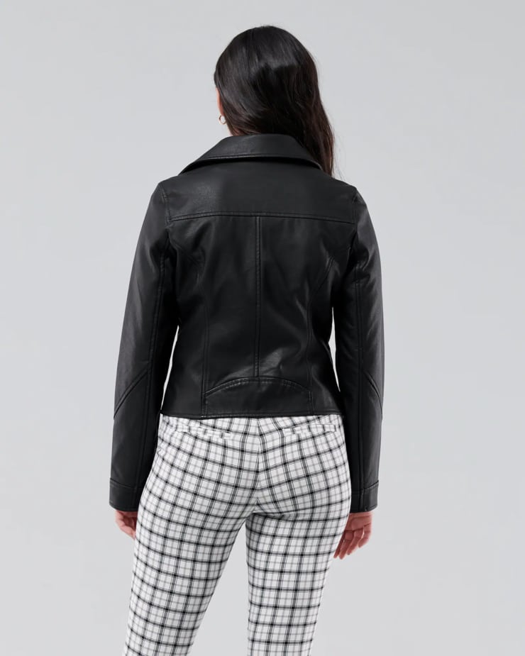 Girls Faux-Leather Biker Jacket | Girls Clearance | HollisterCo.com