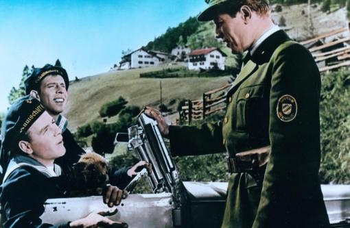 Zwei Matrosen auf der Alm Zwei Matrosen auf der Alm