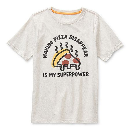 Arizona Little & Big Boys Crew Neck Short Sleeve Graphic T-Shirt