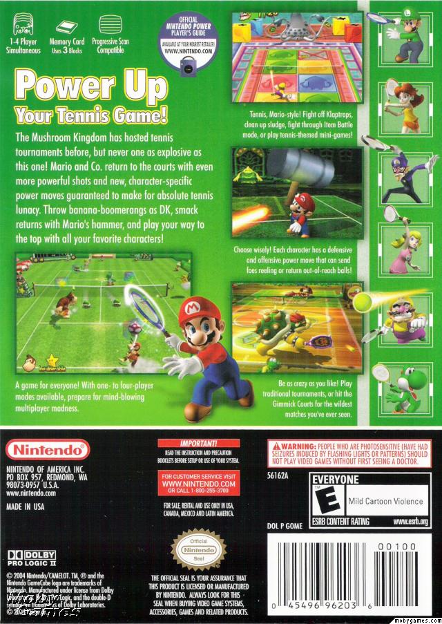 Mario Power Tennis