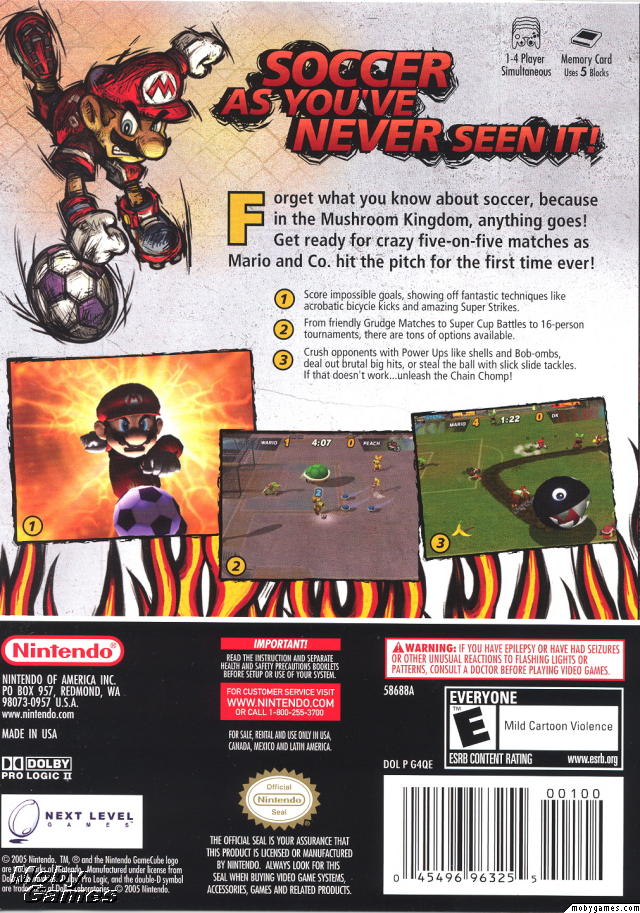 Super Mario Strikers // Mario Smash Football