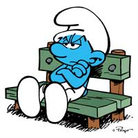 Grouchy Smurf