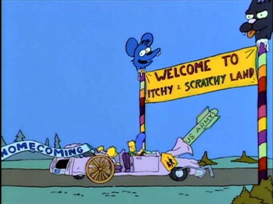 Itchy & Scratchy Land