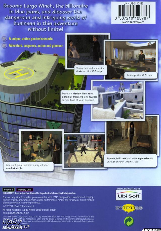 Largo Winch: Empire Under Threat