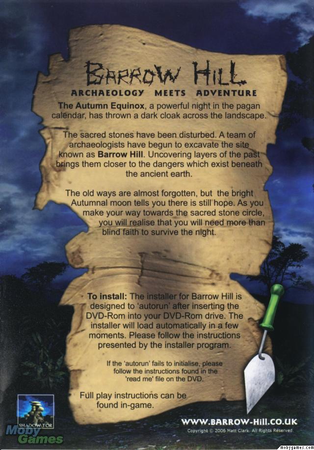 Barrow Hill: Curse of the Ancient Circle