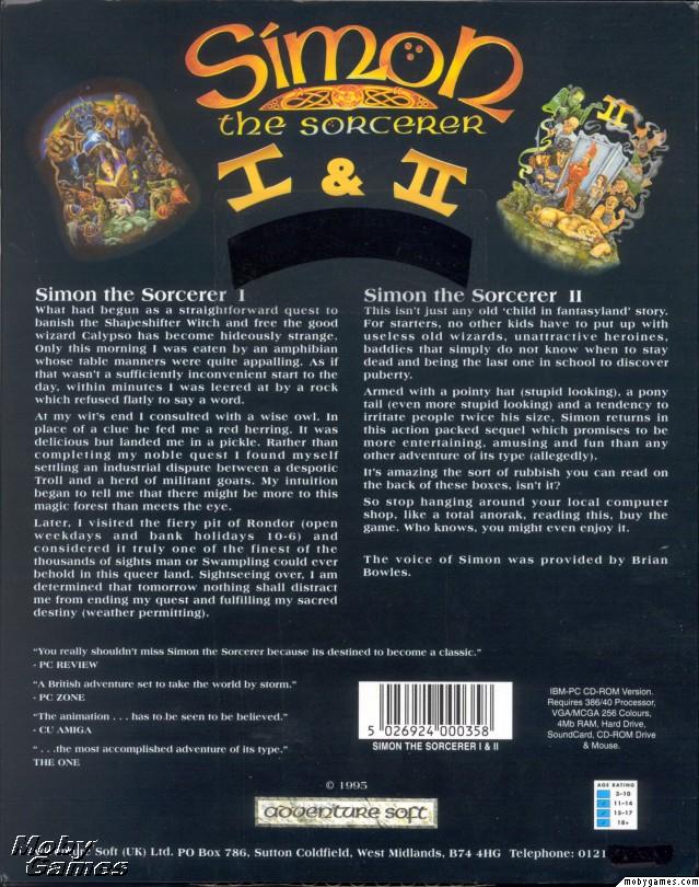 Simon the Sorcerer I & II
