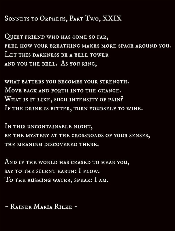 Sonnets to Orpheus