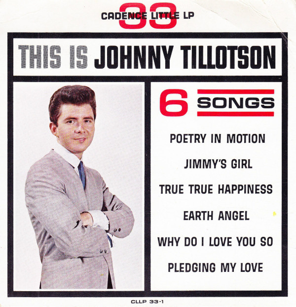 This is Johnny Tillotson