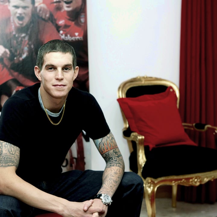 daniel agger signed shirt