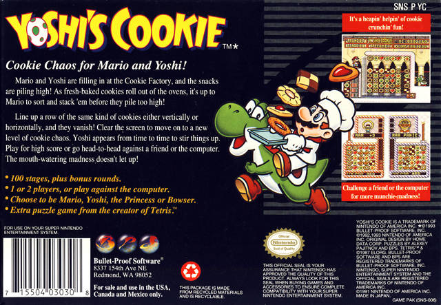 Yoshi's Cookie