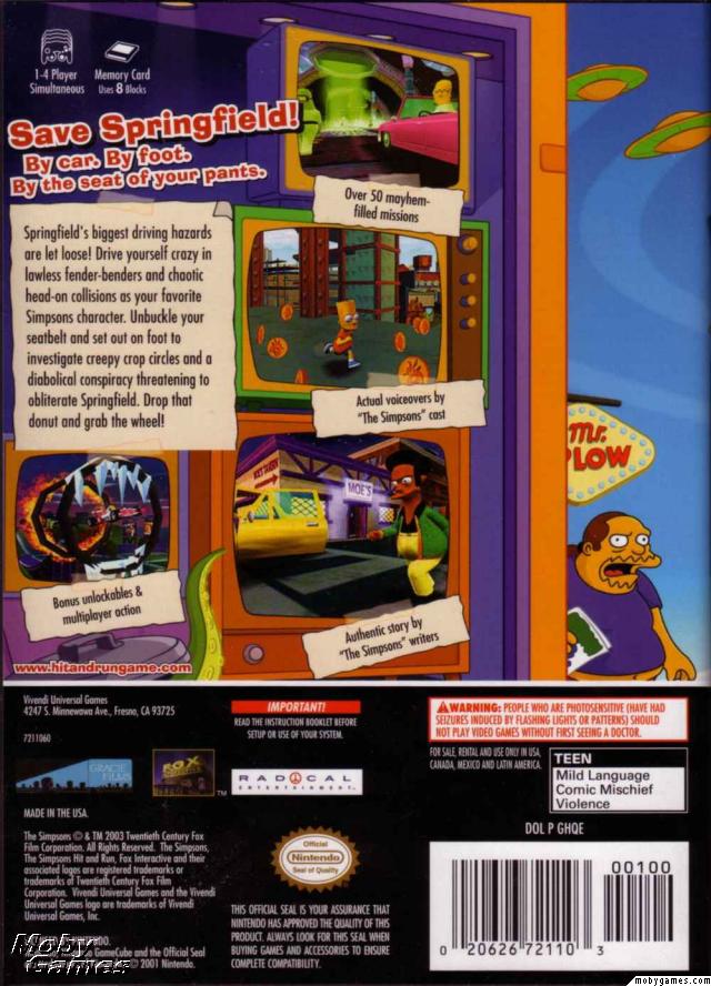 The Simpsons: Hit & Run