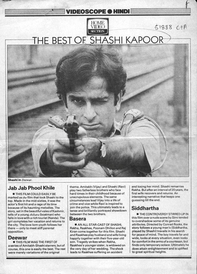 Shashi Kapoor