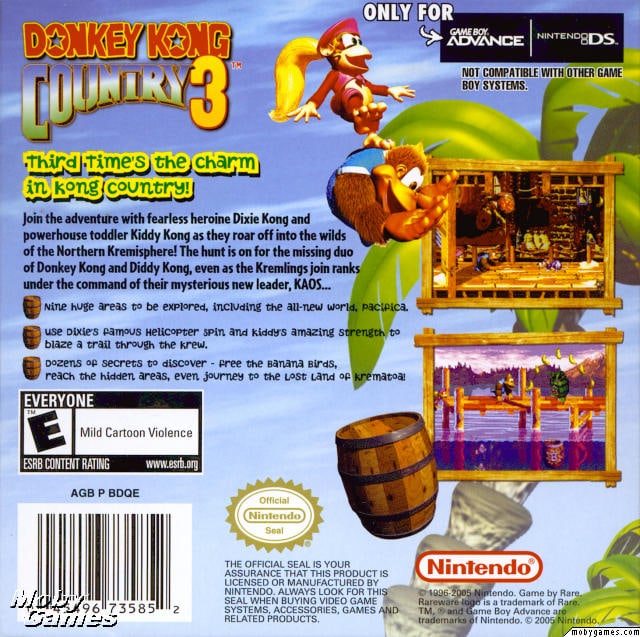 Donkey Kong Country 3