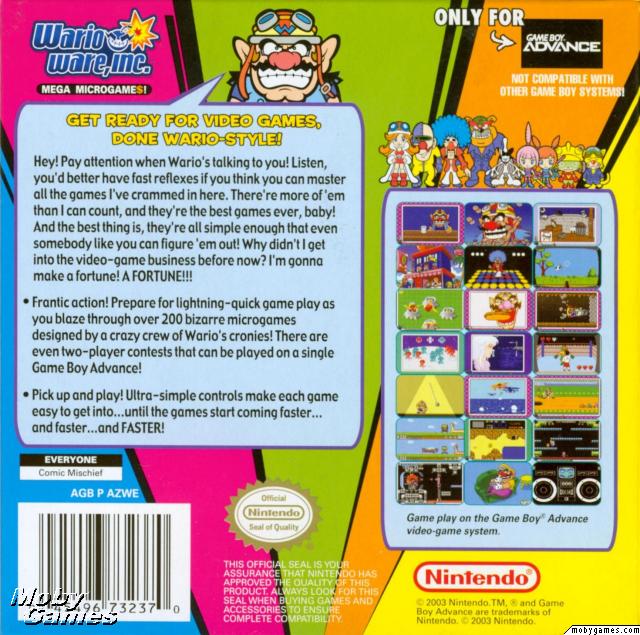 WarioWare, Inc.: Mega Microgame$!