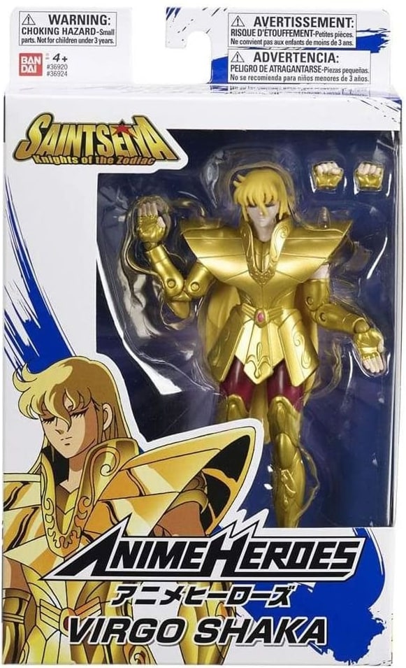 Anime Heroes Saint Seiya Knights of The Zodiac Virgo Shaka Action Figure