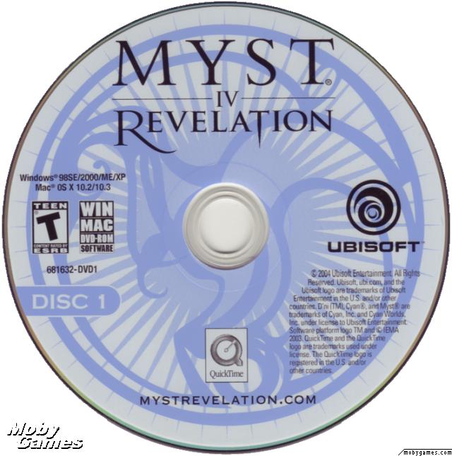 myst iv revelation soundtrack