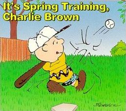 It's Spring Training, Charlie Brown!