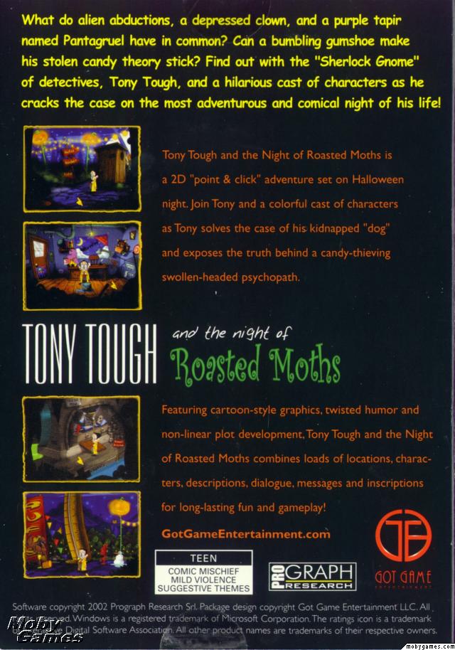 Tony Tough and the Night of Roasted Moths