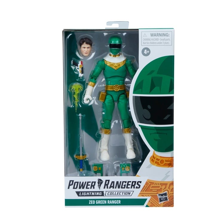 Power Rangers Lightning Collection Zeo Green Ranger Figure