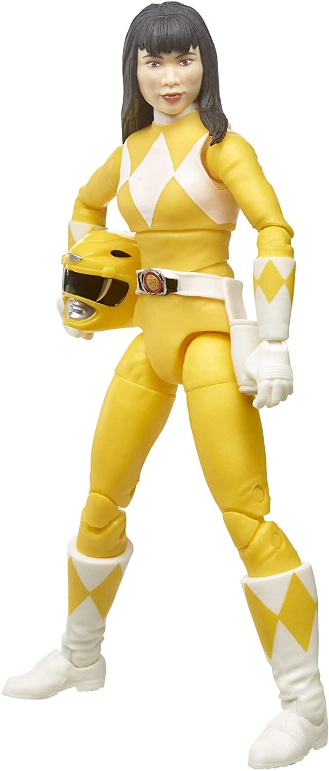 Power Rangers Lightning Collection Mighty Morphin Yellow Ranger Action Figure with Accessories