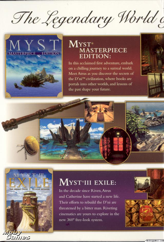 Myst: 10th Anniversary DVD Edition