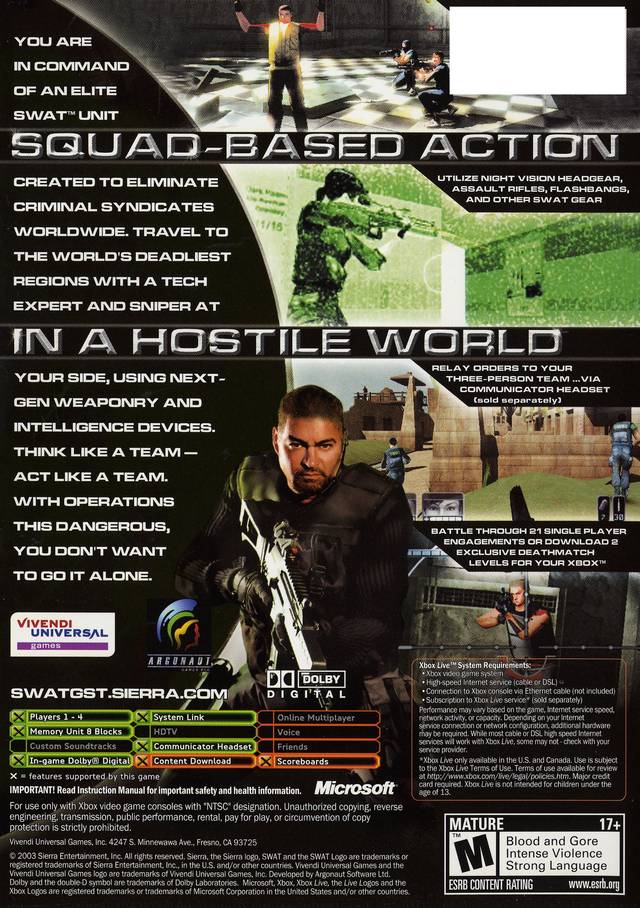 SWAT: Global Strike Team
