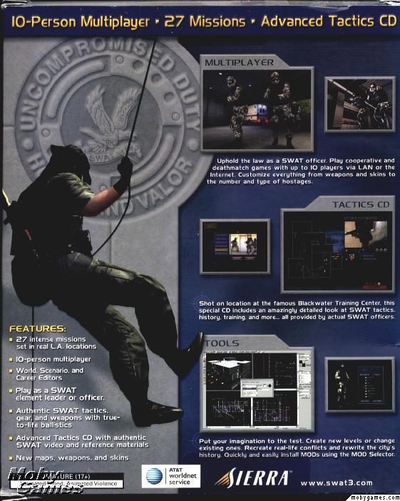 SWAT 3 - Tactical Game of the Year Edition